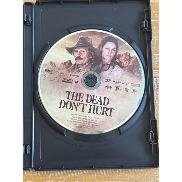 THE DEAD DON'T HURT (DVD, 2023) Viggo Mortensen~ SHOUT! Studios - Picture 3 of 4